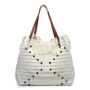 Urban Expressions Cammie Fringe Tassel Tote